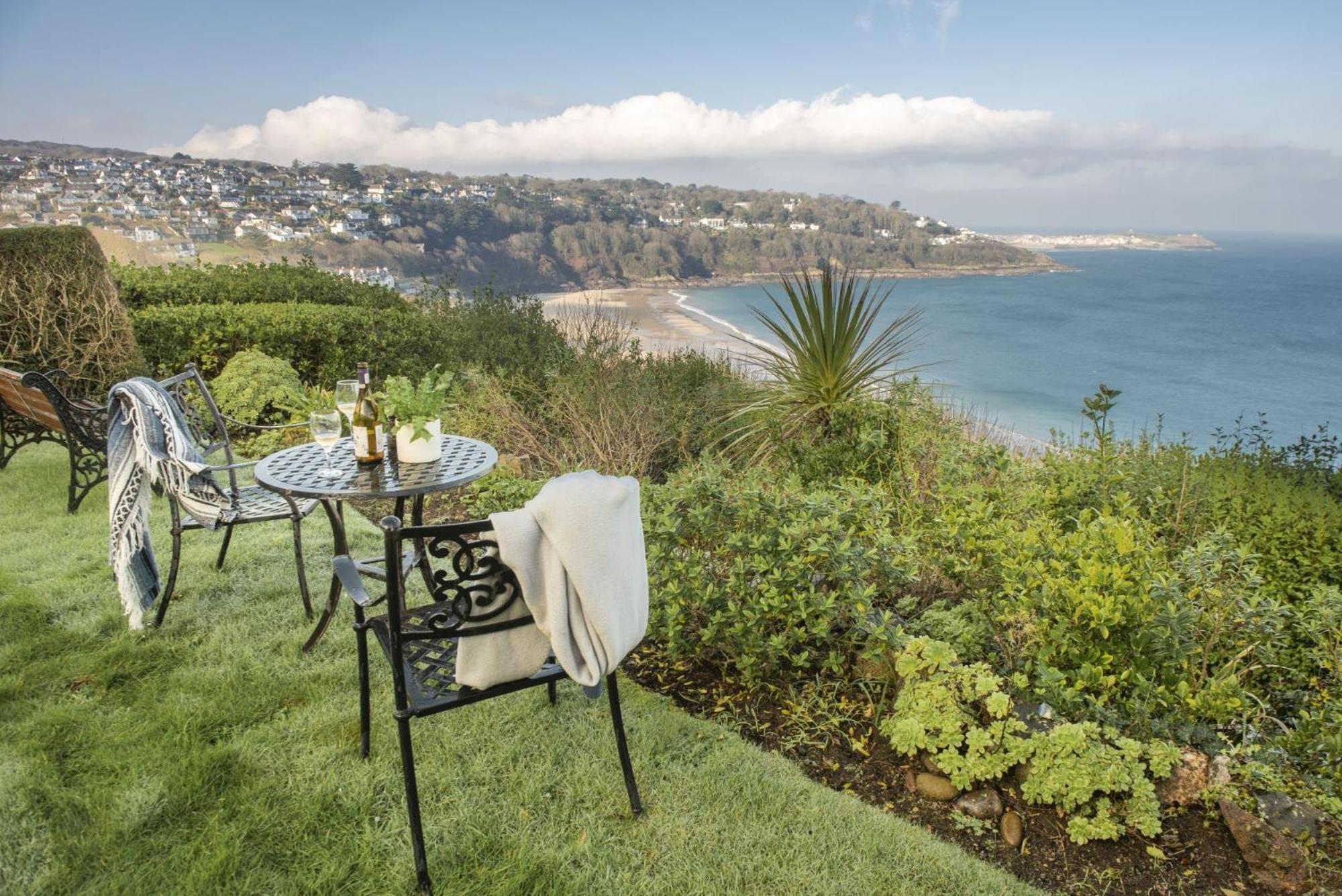 הוילה The Secret Seascape, Carbis Bay, St Ives מראה חיצוני תמונה